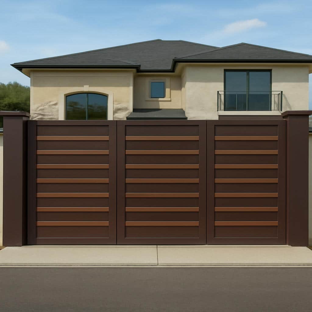 درب مدرن لیان فلزی ویلایی