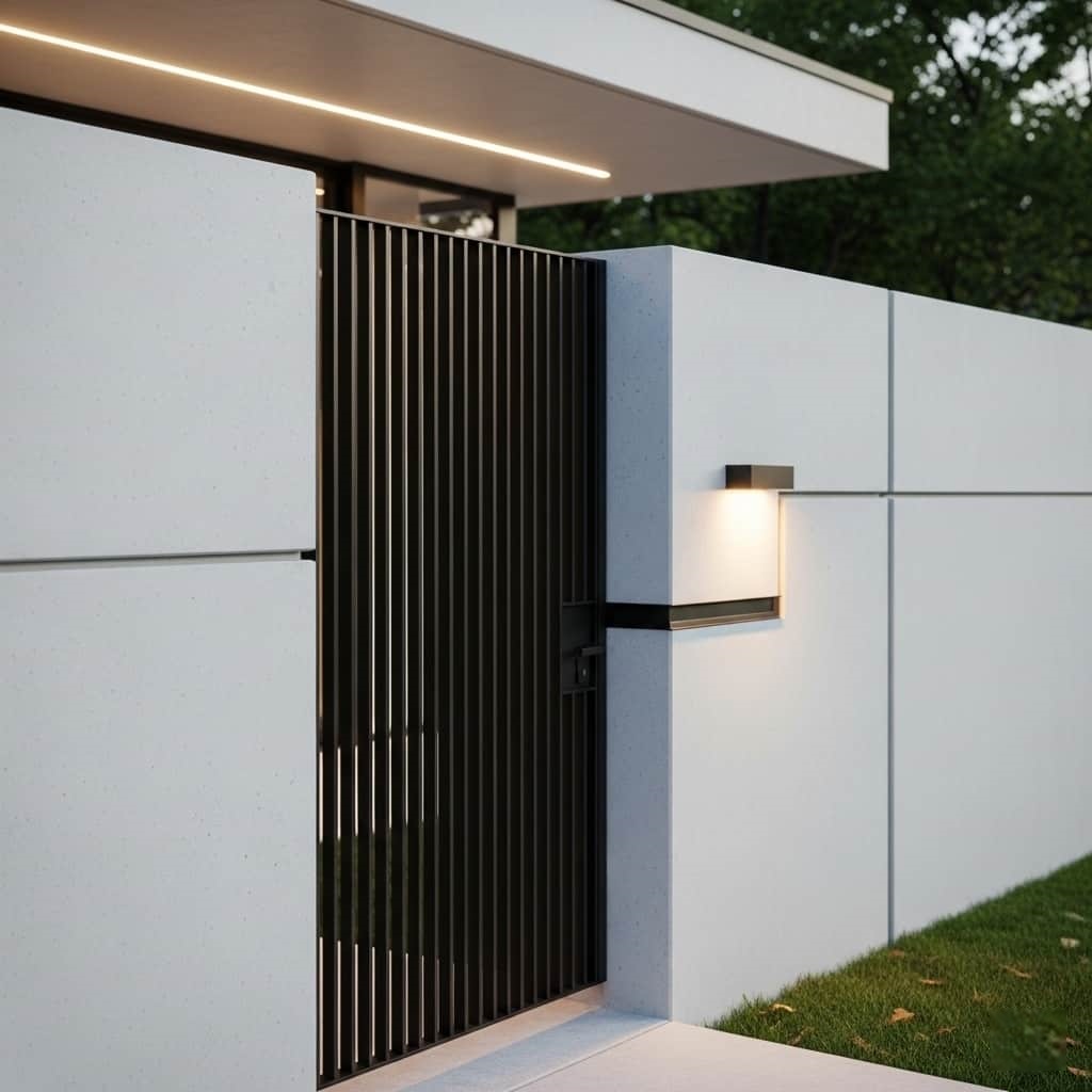 درب مدرن پلازا فرفورژه ویلایی