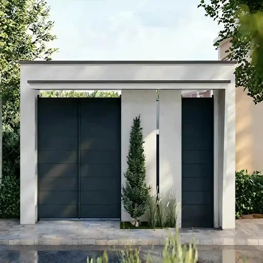 فروش درب مدرن کیت کت افقی تزئینی