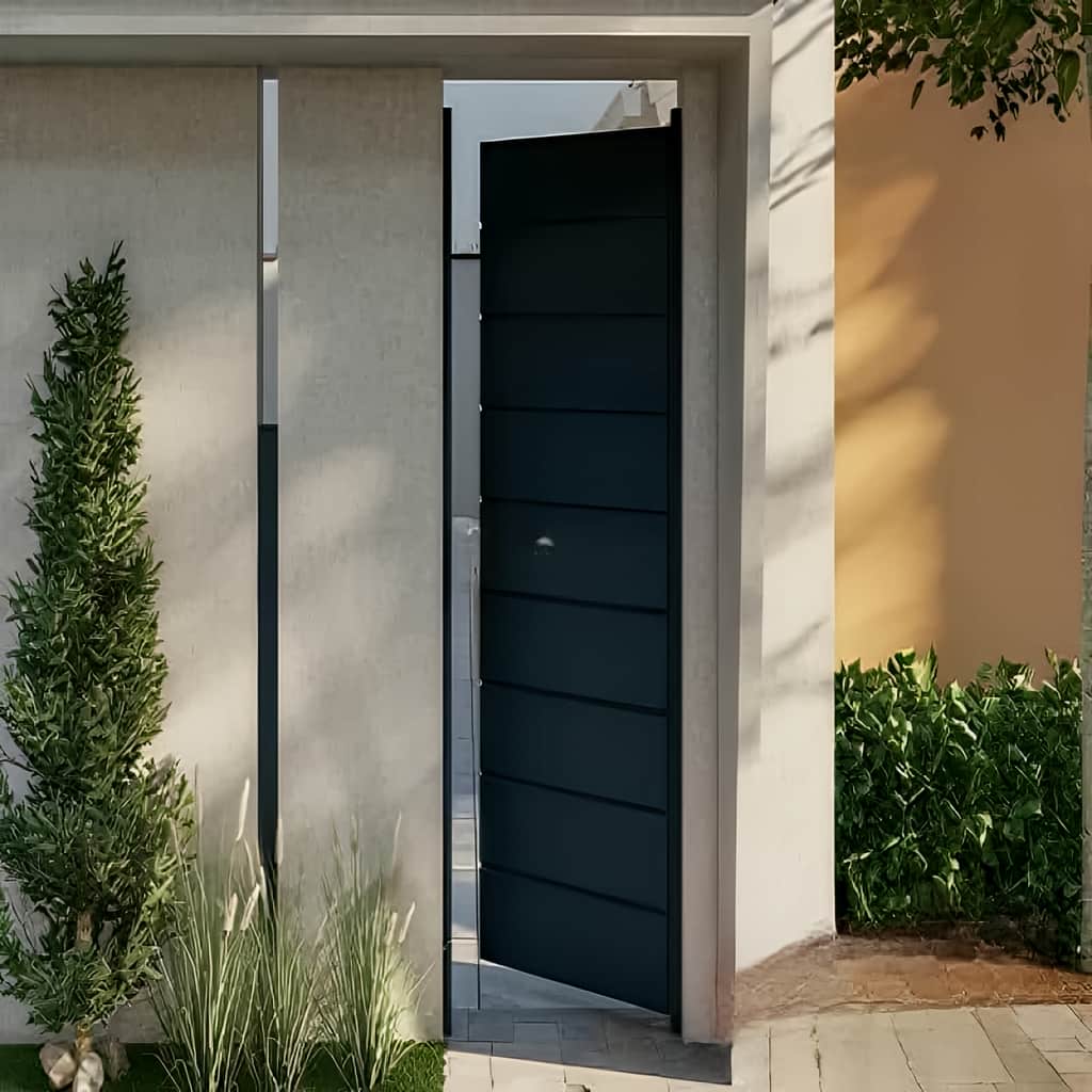 نصب درب مدرن کیت کت افقی ویلایی