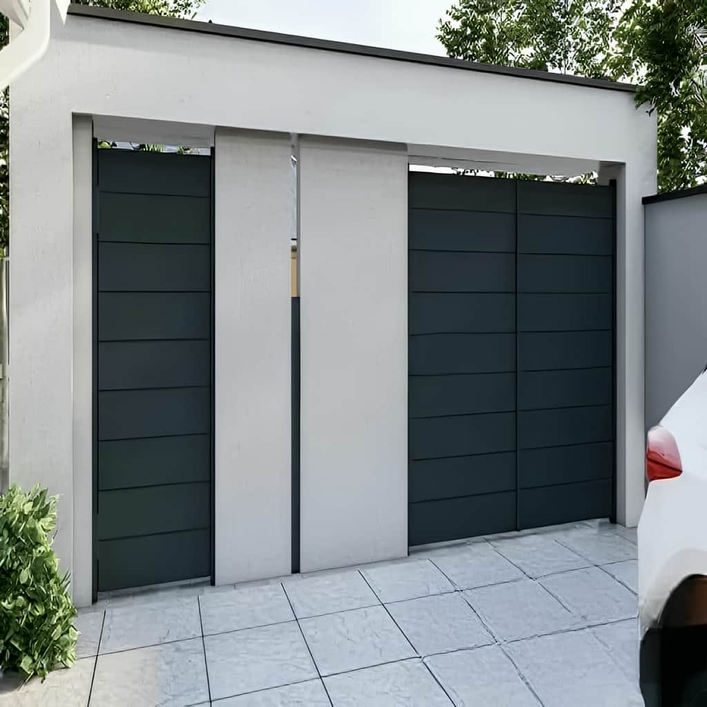 قیمت نصب درب مدرن کیت کت افقی پارکینگی