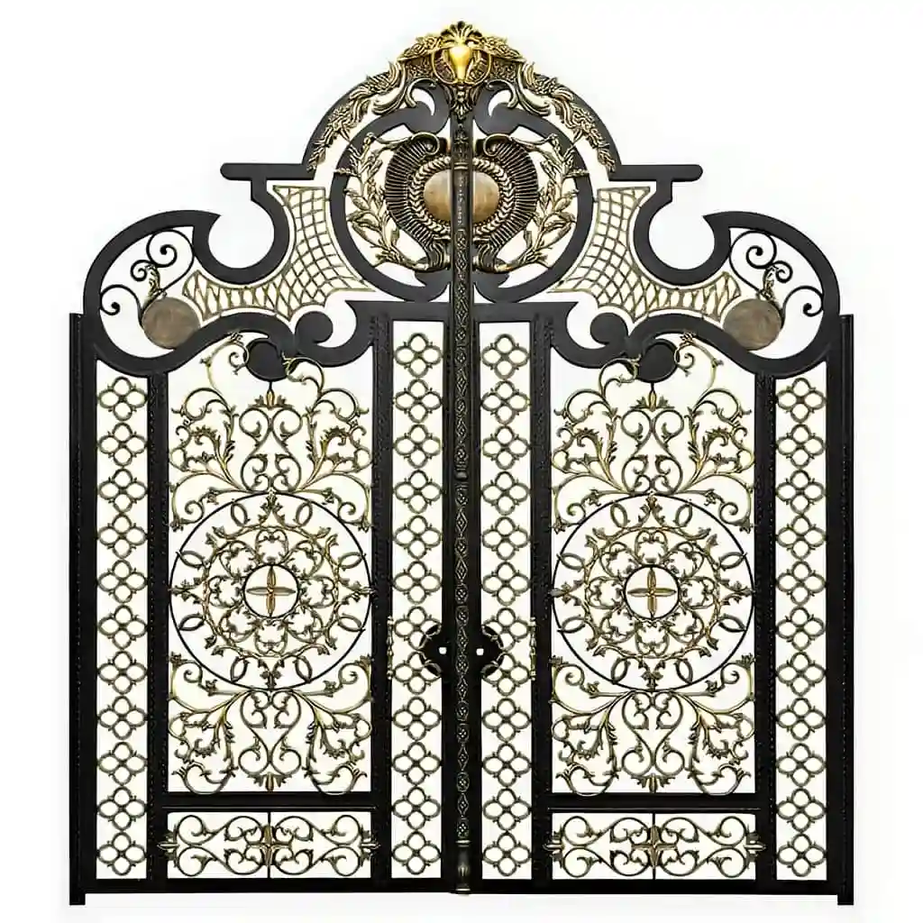 نصب درب مدل میخک ویلایی