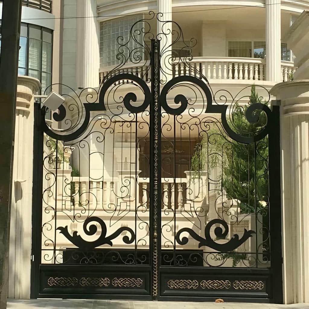 درب مدل نگین فرفورژه لوکس