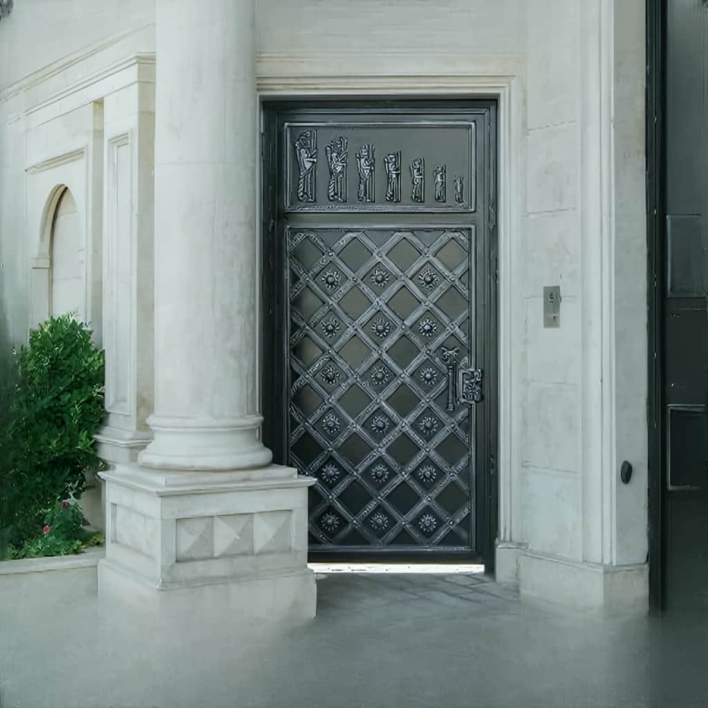 قیمت خرید درب مدل هخامنشی سفارشی