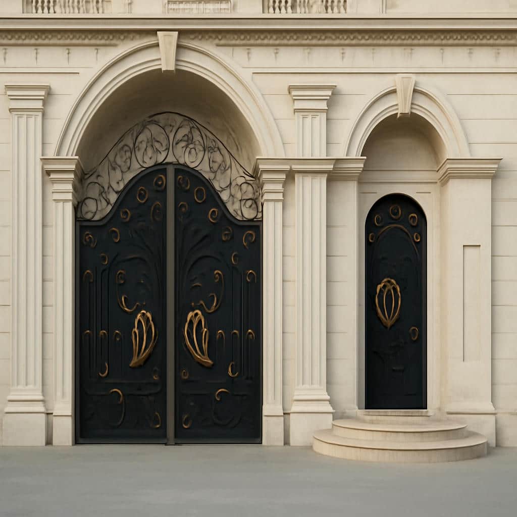 قیمت خرید درب مدل پروانه سفارشی