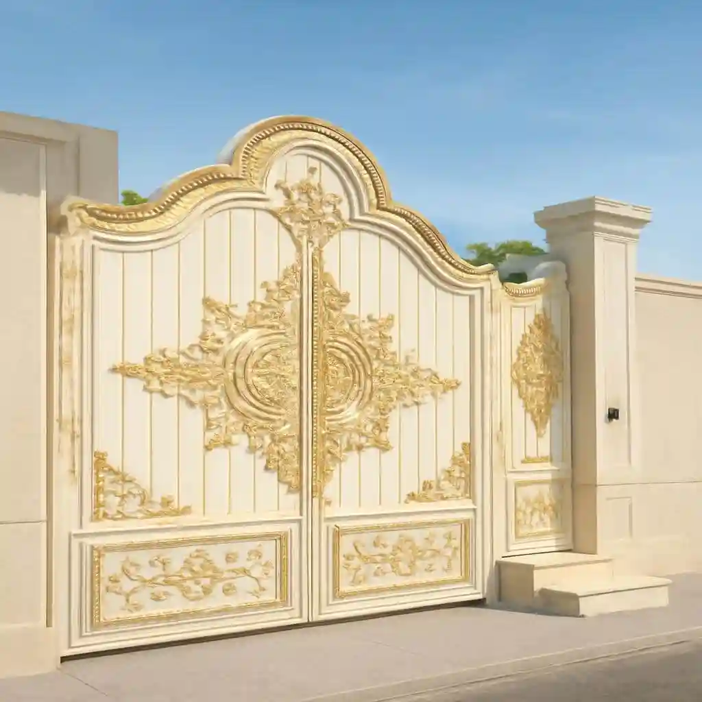 نصب درب مدل گل آرا لوکس