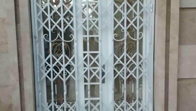 درب آکاردئونی حفاظ متحرک در مشهد