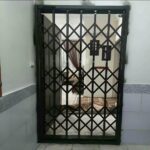 درب آکاردئونی حفاظ متحرک در محمودآباد