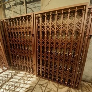 درب آکاردئونی حفاظ متحرک در ساوه