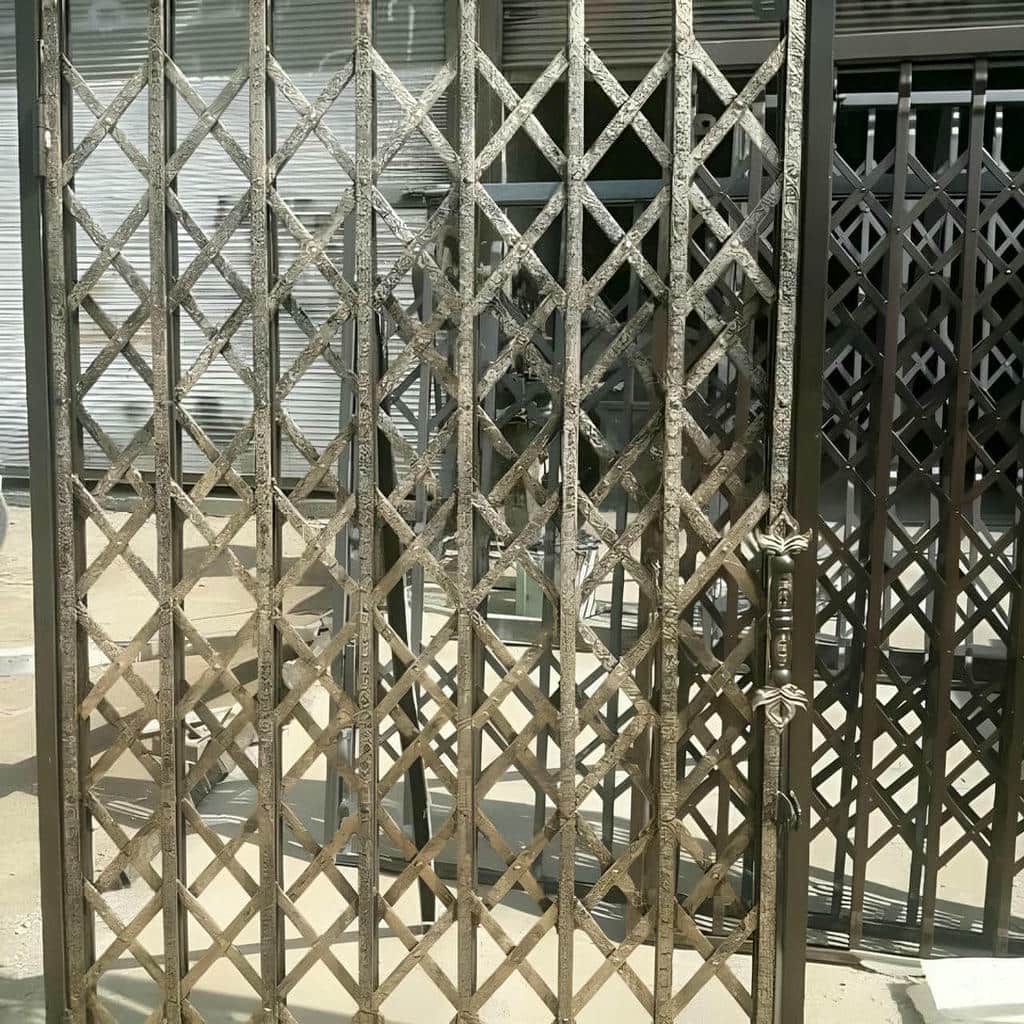 فروش درب آکاردئونی حفاظ متحرک استاندارد در خرم آباد
