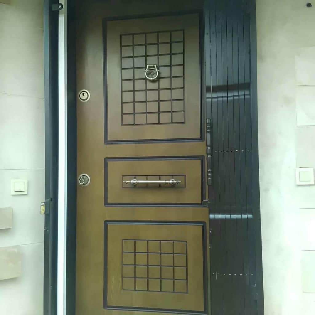 درب آکاردئونی حفاظ متحرک در عظیمیه کرج