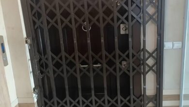 درب آکاردئونی حفاظ در استان گلستان