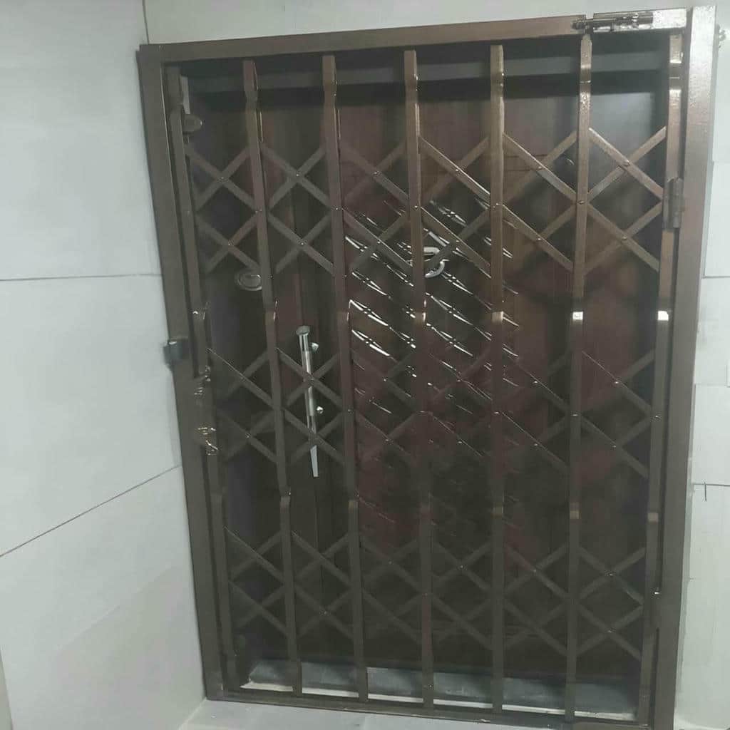 فروش درب آکاردئونی حفاظ متحرک استاندارد در قشم