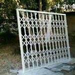 درب آکاردئونی حفاظ متحرک در کاشان