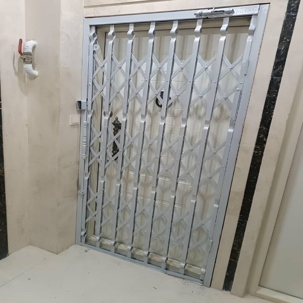 قیمت درب آکاردئونی حفاظ متحرک چهارگل در فردیس کرج