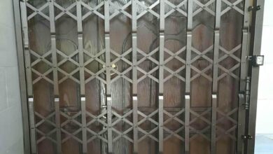 درب آکاردئونی حفاظ در استان گیلان