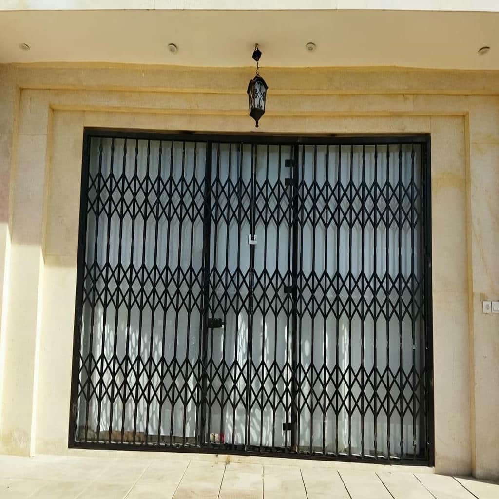 فروش درب آکاردئونی حفاظ متحرک استاندارد در سنندج