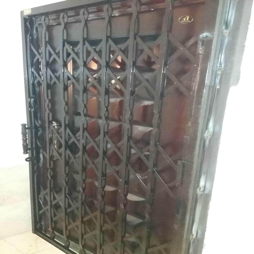 قیمت درب آکاردئونی حفاظ متحرک مسکونی در ایرانشهر