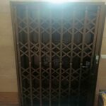 درب آکاردئونی حفاظ متحرک در اراک