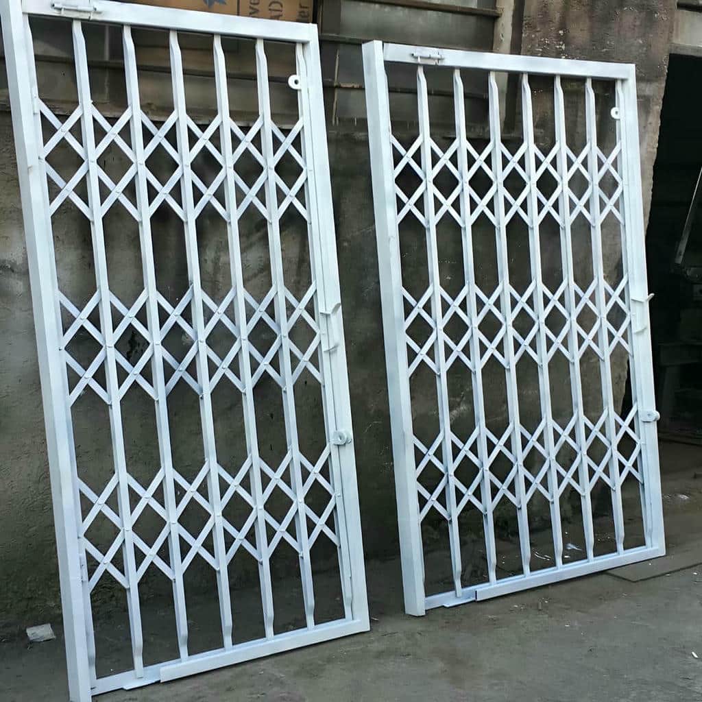 قیمت درب آکاردئونی حفاظ متحرک چهارگل در بوشهر