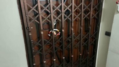 درب آکاردئونی حفاظ متحرک در اندیشه