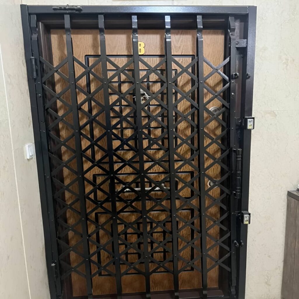 درب آکاردئونی حفاظ متحرک در فردیس کرج