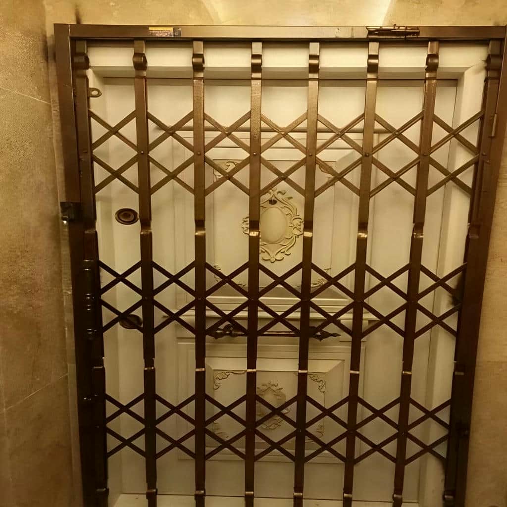 خرید درب آکاردئونی حفاظ متحرک فرفورژه در مریوان