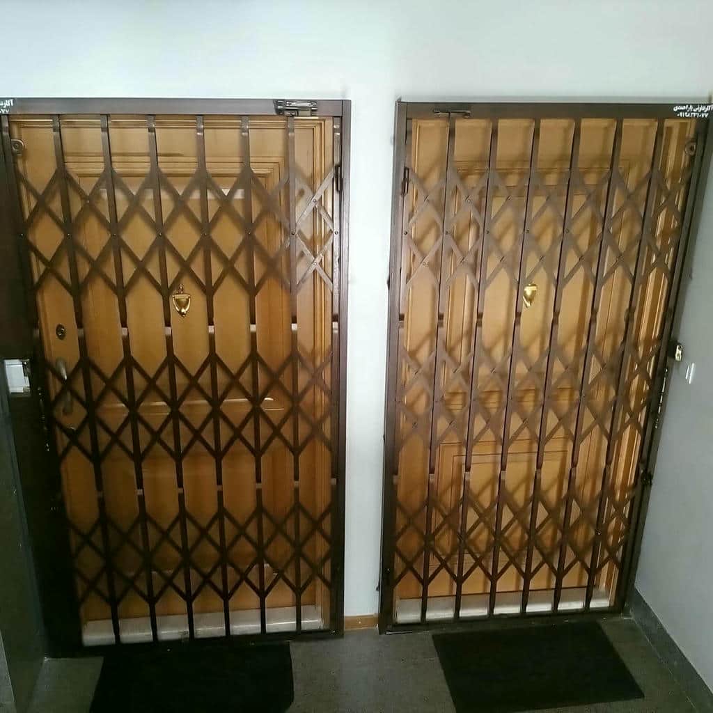 درب آکاردئونی حفاظ متحرک در مهرشهر کرج