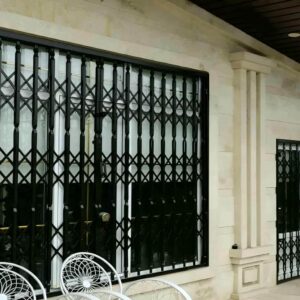 درب آکاردئونی حفاظ متحرک در طالقان