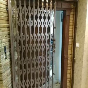 درب آکاردئونی حفاظ متحرک در چالوس