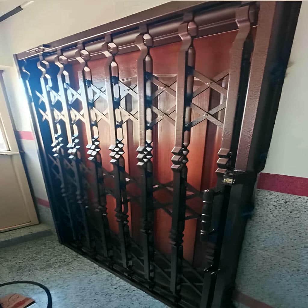 فروش درب آکاردئونی حفاظ متحرک فرفورژه در فردیس کرج