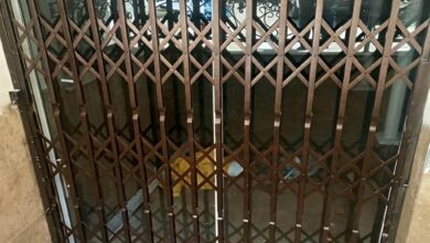 درب آکاردئونی حفاظ متحرک در شیراز