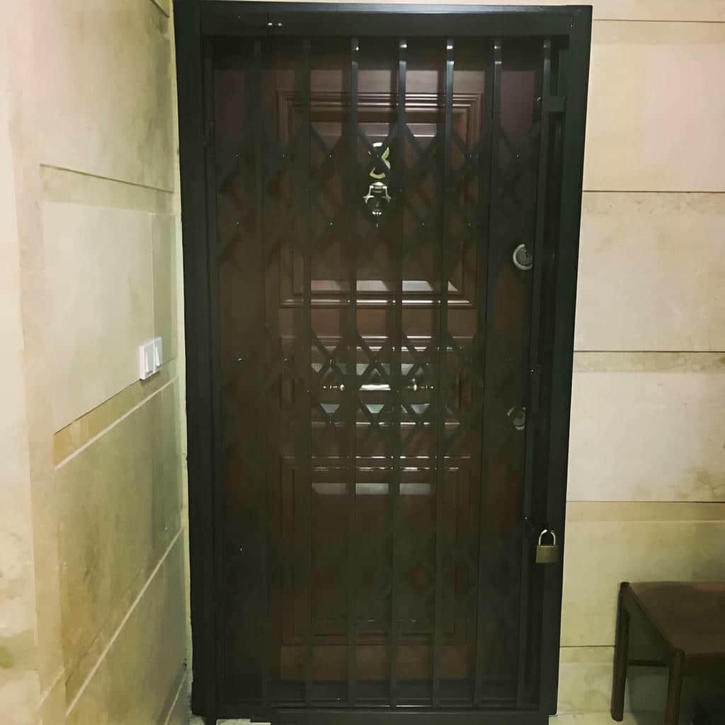 فروش درب آکاردئونی حفاظ متحرک فرفورژه در آبادان