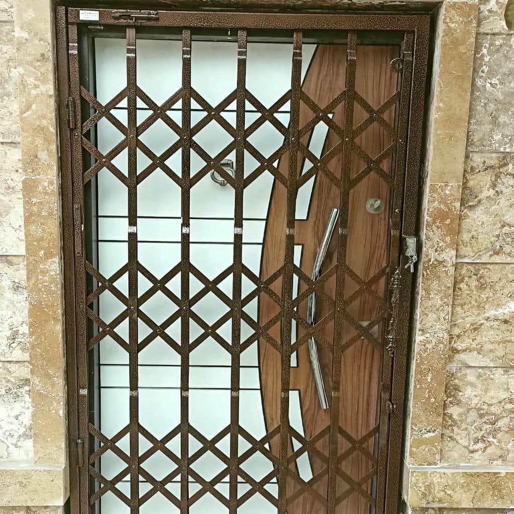 فروش درب آکاردئونی حفاظ متحرک استاندارد در بجنورد