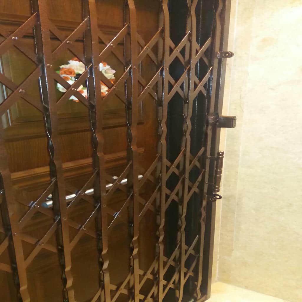 فروش درب آکاردئونی حفاظ متحرک تقویت‌شده در بومهن