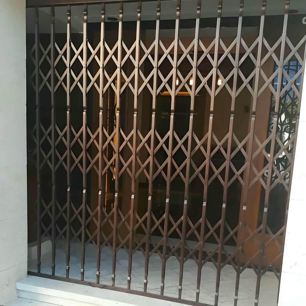 درب آکاردئونی حفاظ متحرک در گرگان