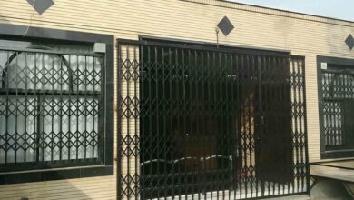 درب آکاردئونی حفاظ متحرک در ایلام