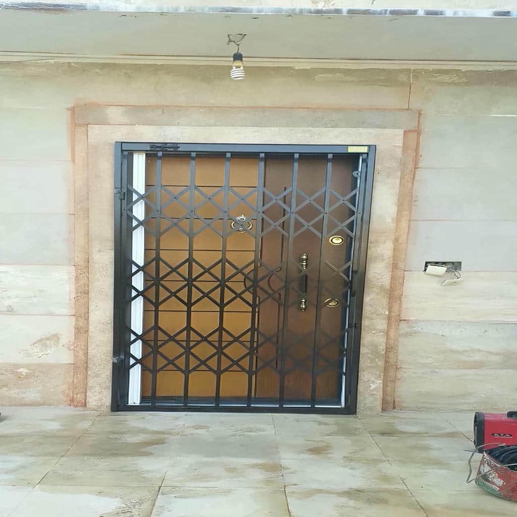 قیمت درب آکاردئونی حفاظ متحرک فرفورژه در طالقان