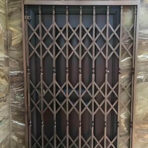 درب آکاردئونی حفاظ متحرک در بیرجند