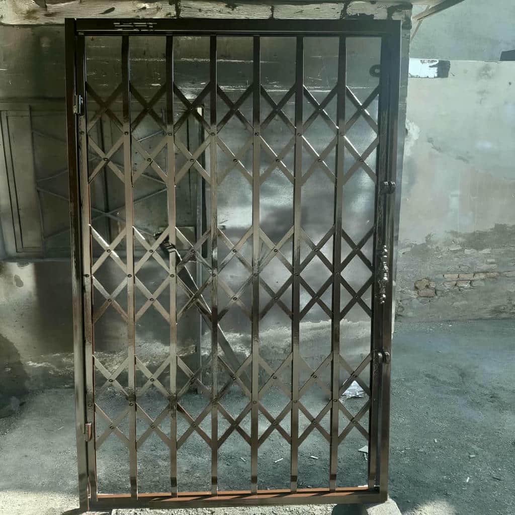 فروش درب آکاردئونی حفاظ متحرک فرفورژه در هشتگرد