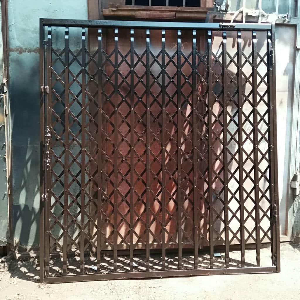 قیمت درب آکاردئونی حفاظ متحرک چهارگل در بندر انزلی