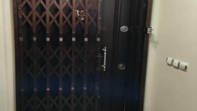 درب آکاردئونی حفاظ متحرک در همدان