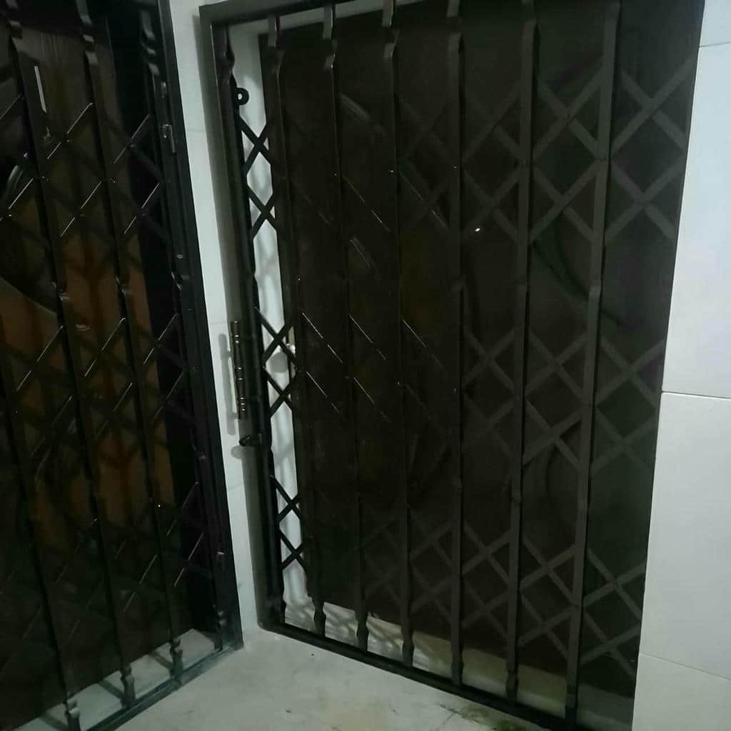 فروش درب آکاردئونی حفاظ متحرک استاندارد در فیروزکوه