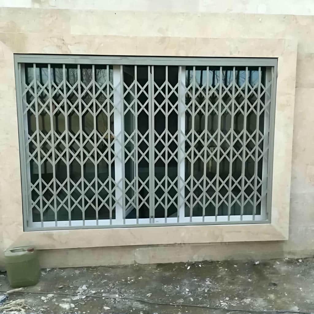 فروش درب آکاردئونی حفاظ متحرک ویلایی در سبزوار