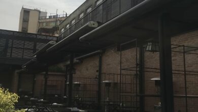سایبان برقی بازویی در لواسان