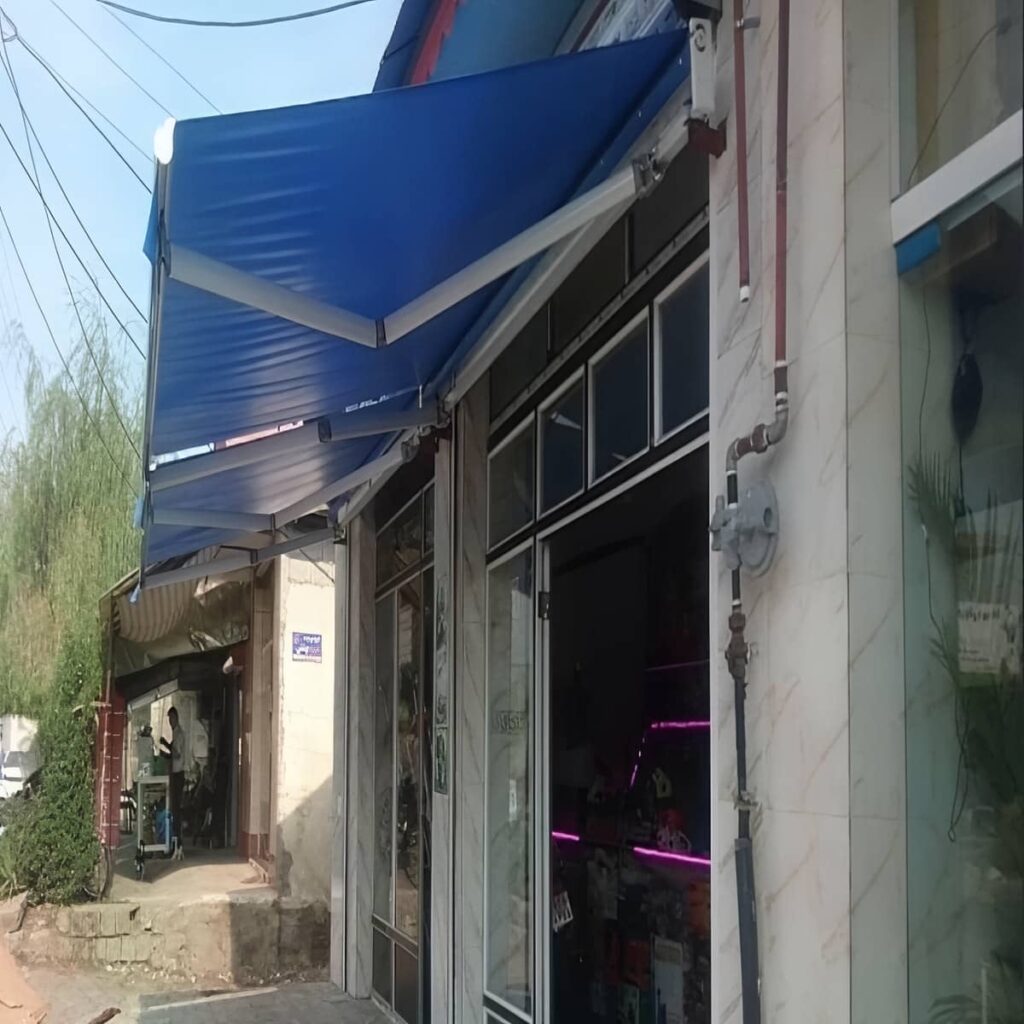 نصب انواع سایبان برقی مغازه در اراک