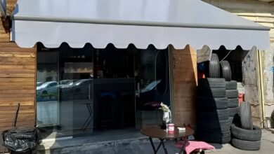 سایبان برقی بازویی در مهرشهر کرج