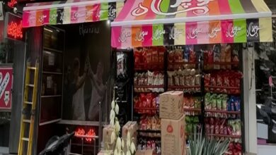سایبان برقی بازویی در طالقان