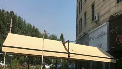 سایبان برقی بازویی در اندیشه