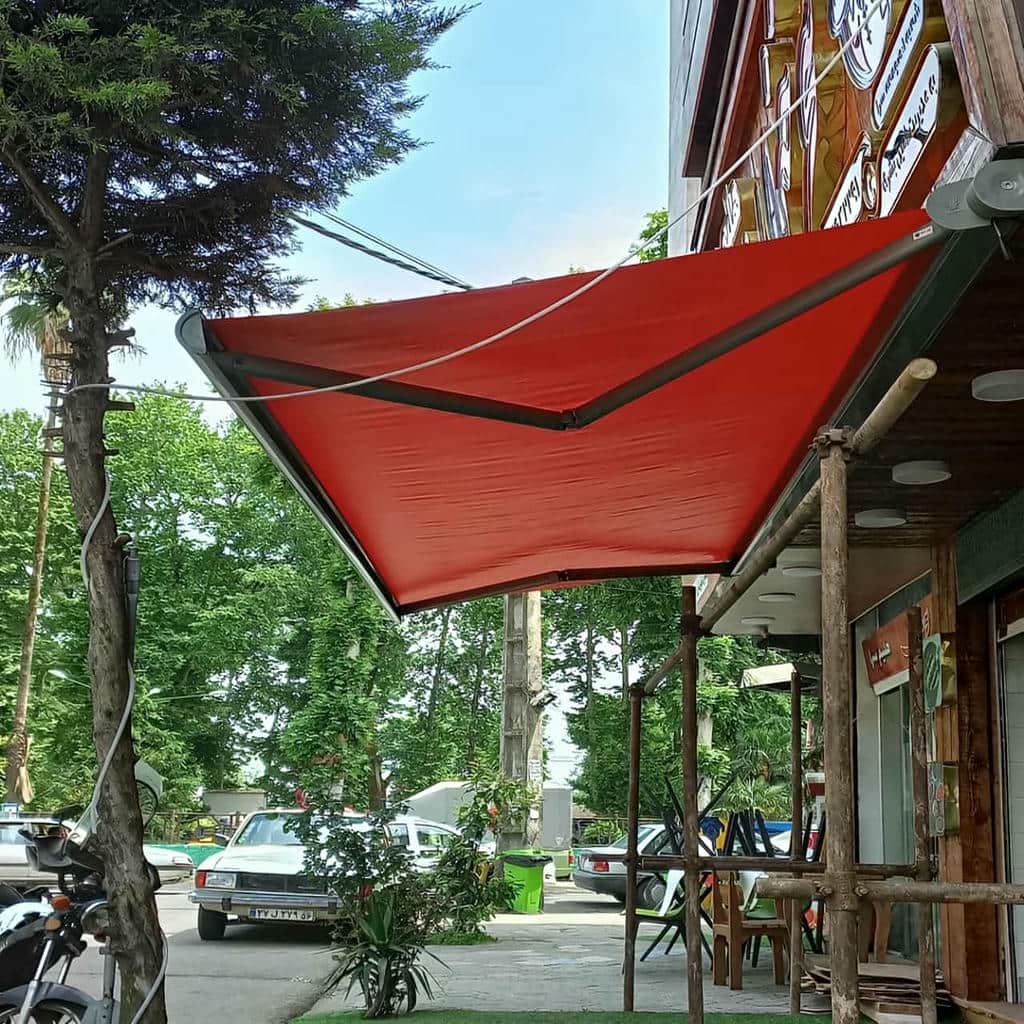 نصب انواع سایبان برقی مغازه در استان مازندران
